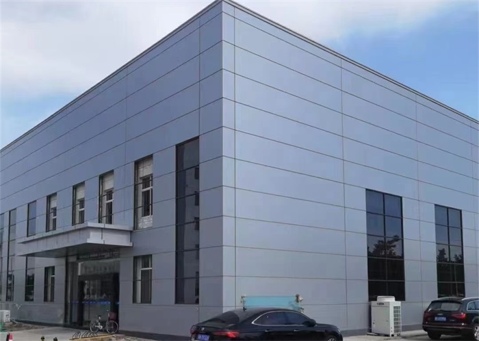 聚氨酯封邊巖棉墻面板項目案例