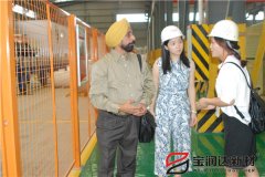 迪拜客戶來訪寶潤達(dá)洽談合作