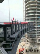 湖北桁架樓承板施工中