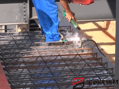 山東鋼結(jié)構(gòu)桁架樓承板TD2-100項目施工現(xiàn)場